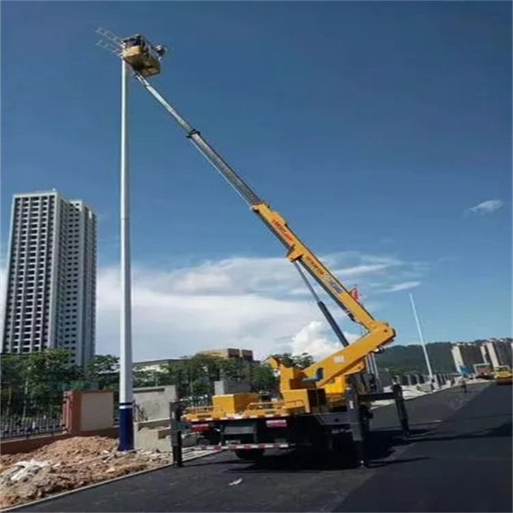 北戴河维修路灯的曲臂升降车出租