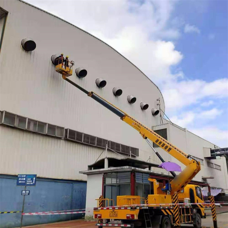 北戴河高空作业车出租服务：专业广告牌安装解决方案